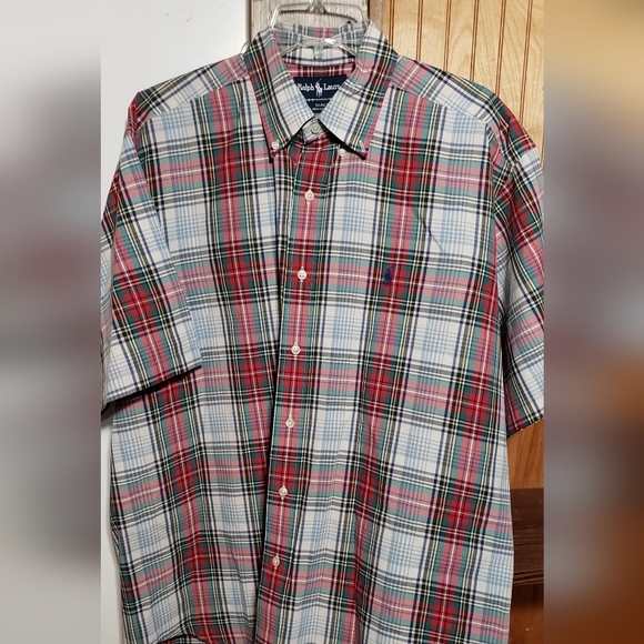 Ralph Lauren Other - Ralph Lauren Blake Plaid XL Button Down Collar Cotton Shirt